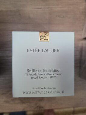 Estée Lauder Resilience Multi-Effect Tri-Peptide Face & Neck Creme SPF 15 2.5 oz